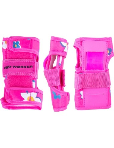 Children’s Rollerblading Set WORKER Polly LED – with Light-Up Wheels