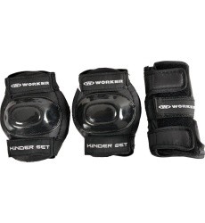 Worker Kinder 6 pcs. - Black