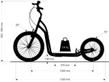 Kick Scooter inSPORTline Disparo V-Brake