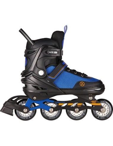 NH18188 2IN1 IN-LINE SKATES/HOCKEY ICE SKATES - Grey-Pink
