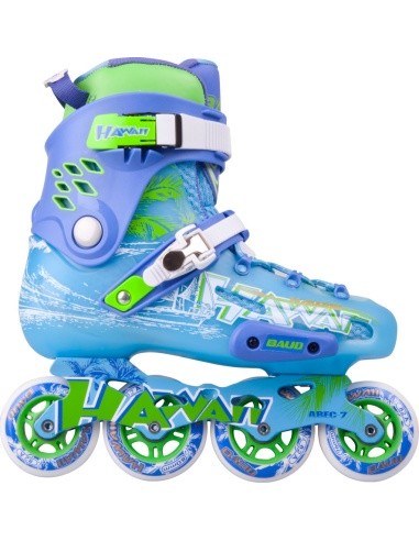 Fixed roller skates Baud BD276 - Blue-Green