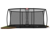 BERG Ultim Champion FlatGround 500 Black + Safety Net DLX XL