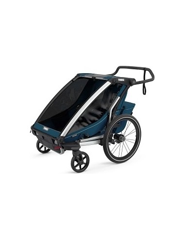 Multi-Sport Bike Trailer Thule Chariot Cross Majolica Blue, 2-seat