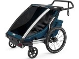 Multi-Sport Bike Trailer Thule Chariot Cross Majolica Blue, 2-seat