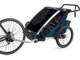 Multi-Sport Bike Trailer Thule Chariot Cross Majolica Blue, 2-seat