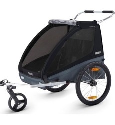 Bike Trailer Thule Coaster XT, 2-seat, Black