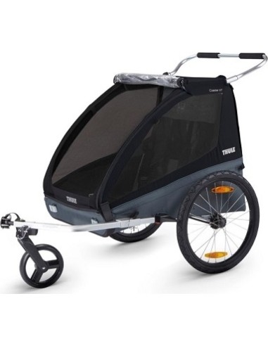 Bike Trailer Thule Coaster XT, 2-seat, Black