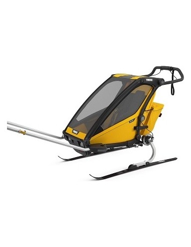 Multi-Sport Bike Trailer Thule Chariot Sport Black/Spectra Yellow, 1-seat