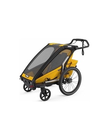 Multi-Sport Bike Trailer Thule Chariot Sport Black/Spectra Yellow, 1-seat