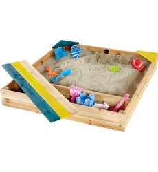 Wooden Sand Pit Plum