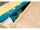 Wooden Sand Pit Plum