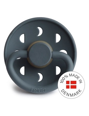Pacifier FRIGG Moon Phase Latex Slate, Size 1