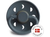 Pacifier FRIGG Moon Phase Latex Slate, Size 1