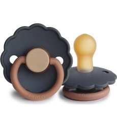 Pacifier FRIGG Daisy Latex Aurora, Size 1