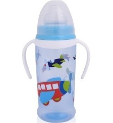 Sipper With Soft Spout And Two Handles Baby Care, 350 ml, Blue