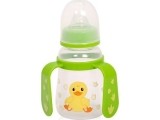 Bottle With Two Handles Baby Care, 125 ml, Green
