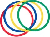 Set of 4 Flat Rings Megaform, 35cm