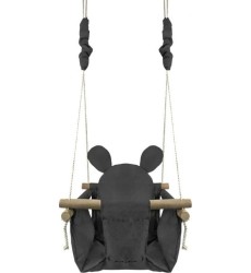 Vaikiškos sūpuoklės su mediniu rėmu Frame Ecotoys Mouse
