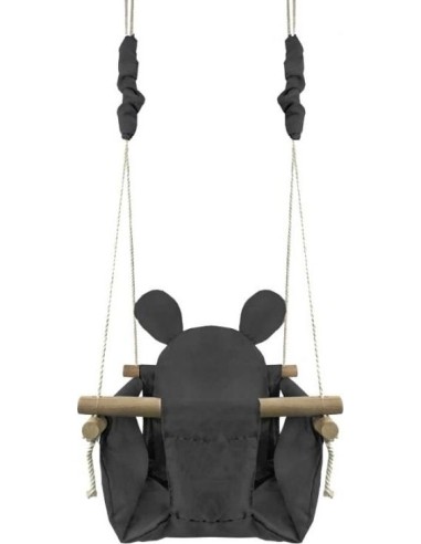 Baby Swing with Wooden Frame Ecotoys Mouse