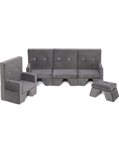 Set Misioo Premium - Light Grey/Grey