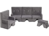 Set Misioo Premium - Light Grey/Grey