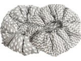 Playmat Misioo 2in1 - Grey & White Zigzag
