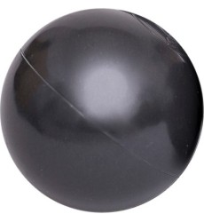 Kamuoliukai Misioo - 50 pcs., metališki, tamsiai pilki