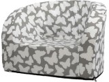 Armchair Misioo Smart - Grey with White Dots