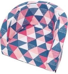 Armchair Misioo Smart - Colorful Triangles