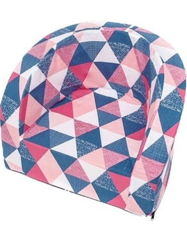 Armchair Misioo Smart - Colorful Triangles