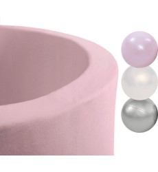 Ball Pool Set Misioo with 150 balls - Pink, Girlish Pattern