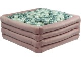 Ball Pool Misioo Comfort+ - Pink, Square, without Balls