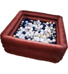Ball Pool Misioo Comfort+ - Ruby, Square, without Balls