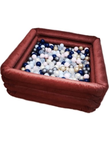 Ball Pool Misioo Comfort+ - Ruby, Square, without Balls