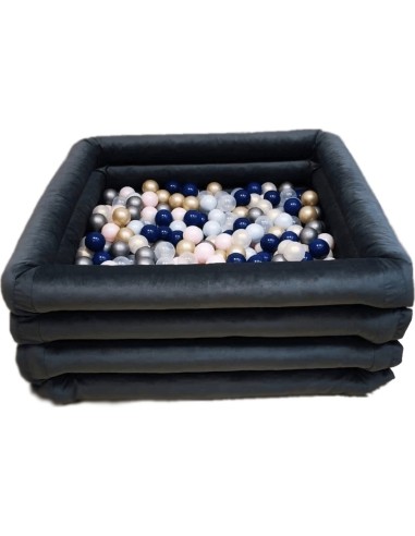 Ball Pool Misioo Comfort+ - Grey, Square, without Balls