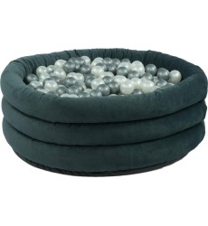 Ball Pool Misioo Comfort+ - Grey, Round, without Balls