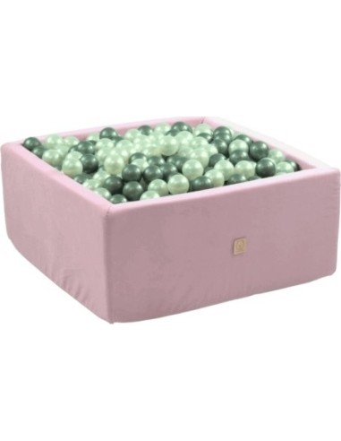 Ball Pool Misioo Velvet Soft - Pink, Square, without Balls