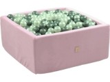 Ball Pool Misioo Velvet Soft - Pink, Square, without Balls