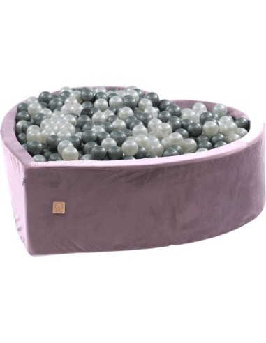 Ball Pool Misioo Velvet Heart - Lila, without Balls