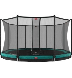 BERG Favorit InGround 430 Green + apsauginis tinklas Comfort