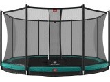 BERG Favorit InGround 430 Green + Safety Net Comfort