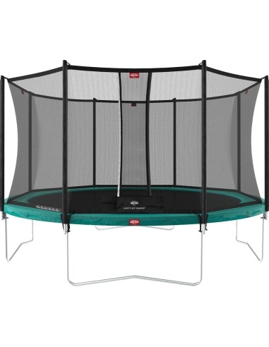 Trampoline BERG Favorit Regular 330 Green + Safety Net Comfort