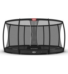 BERG Elite InGround 430 Grey + Safety Net Deluxe
