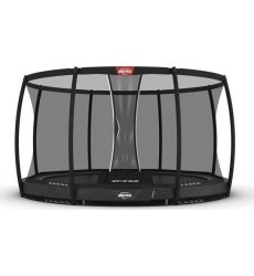 BERG Champion InGround 380 Grey + apsauginis tinklas Deluxe