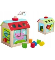 Medinis edukacinis žaislas EcoToys Ferma 2