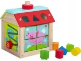 Wooden Educational Cube Sorter + Blocks Ecotoys