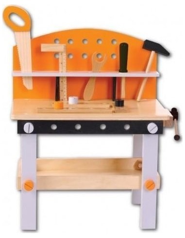 Wooden workshop tool set Ecotoys