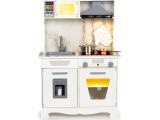 Wooden Children's Kitchen Ecotoys, with Sounds Led + Accessiores