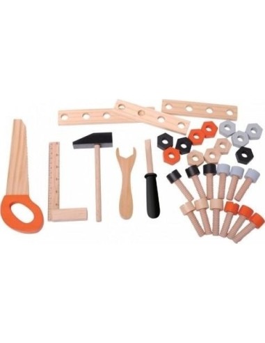 Wooden workshop tool set Ecotoys