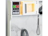 Wooden Children's Kitchen Ecotoys, with Sounds Led + Accessiores